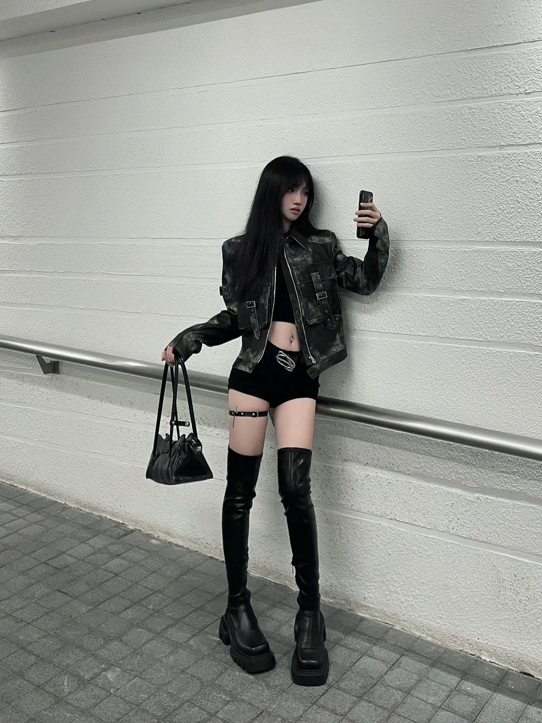 Motorcycle jacket top