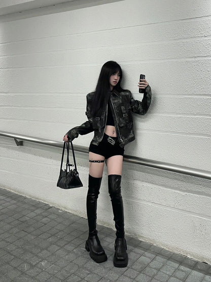 Motorcycle jacket top