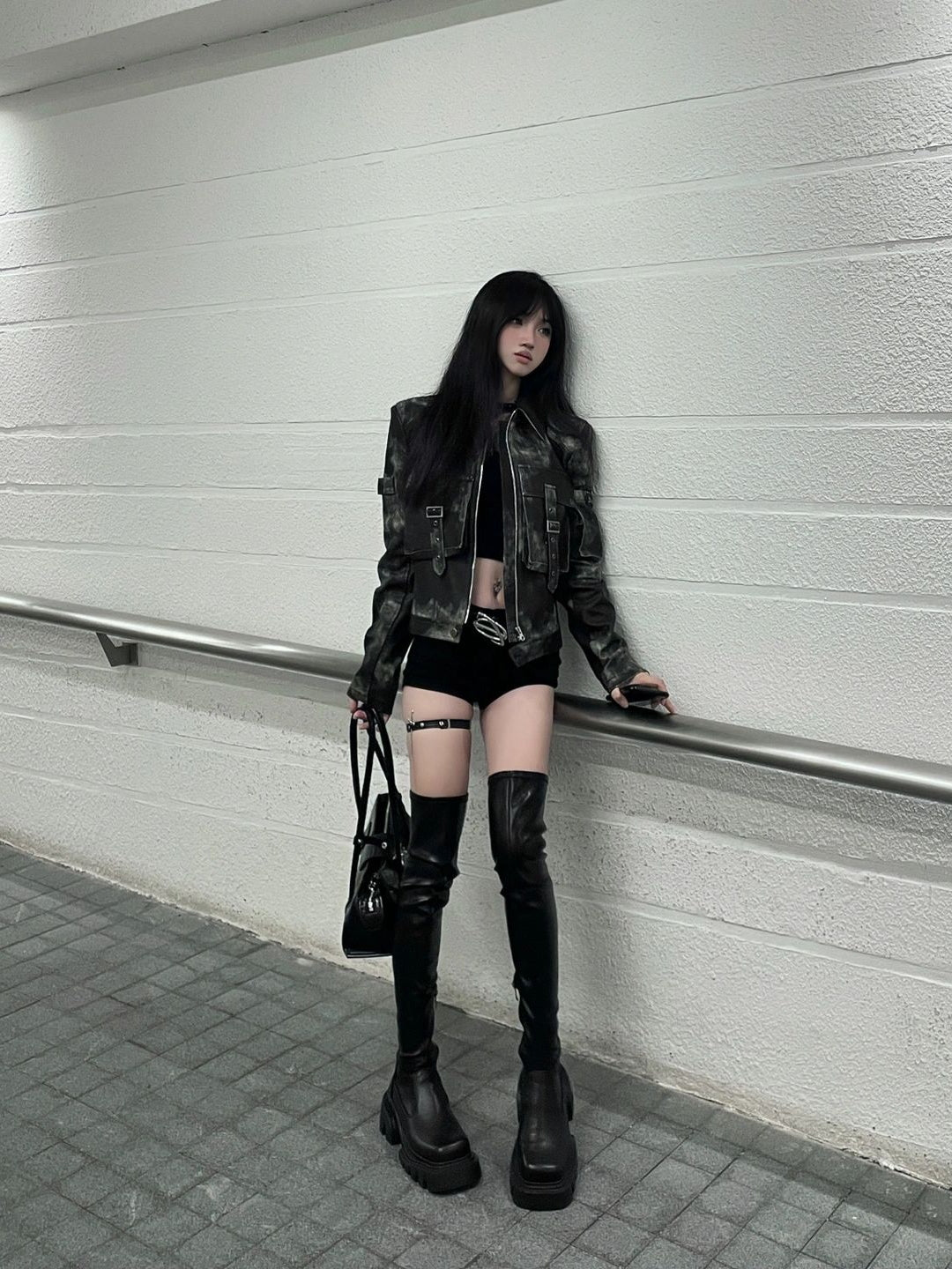 Motorcycle jacket top