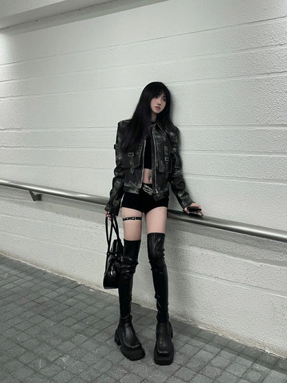 Motorcycle jacket top