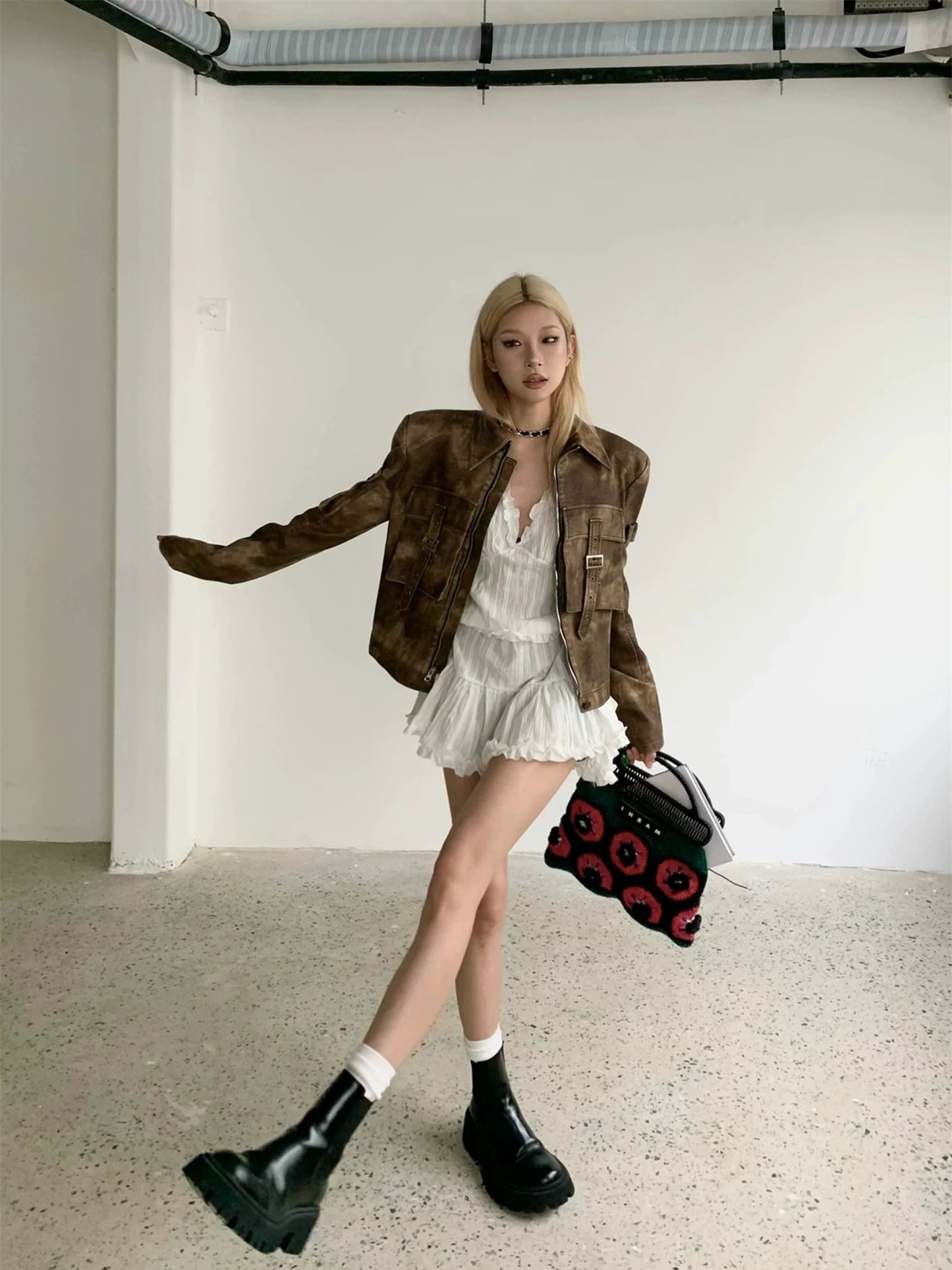 Motorcycle jacket top