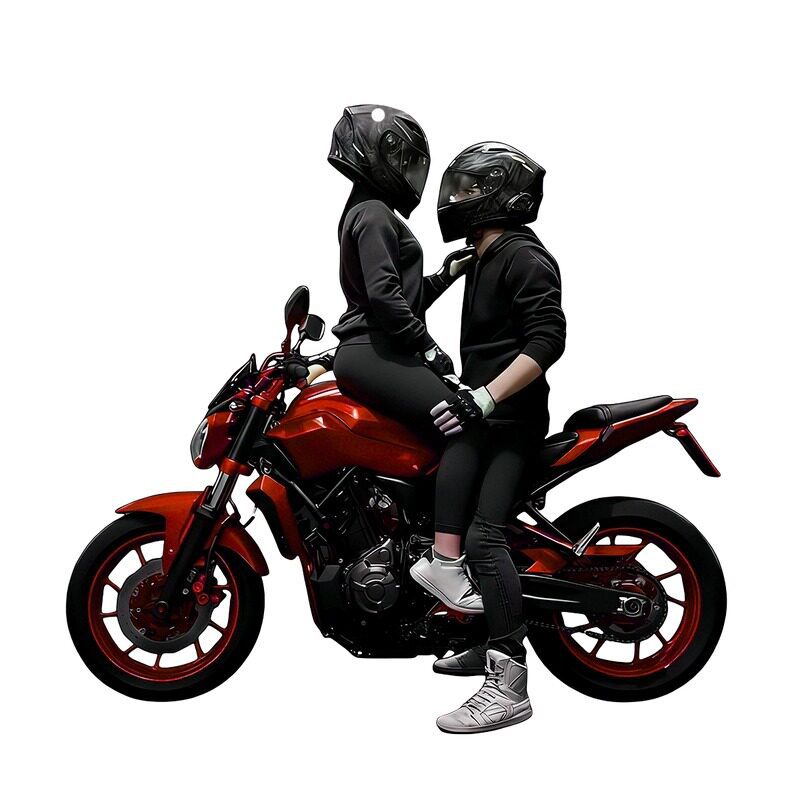 Motorcycle Keychain