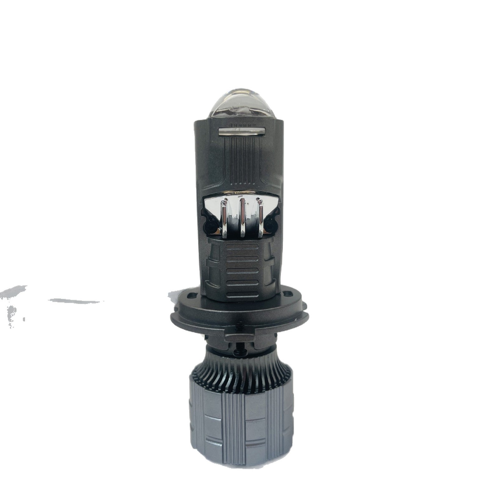 Motorcycle LED Headlight Dual Beam H4 Lens