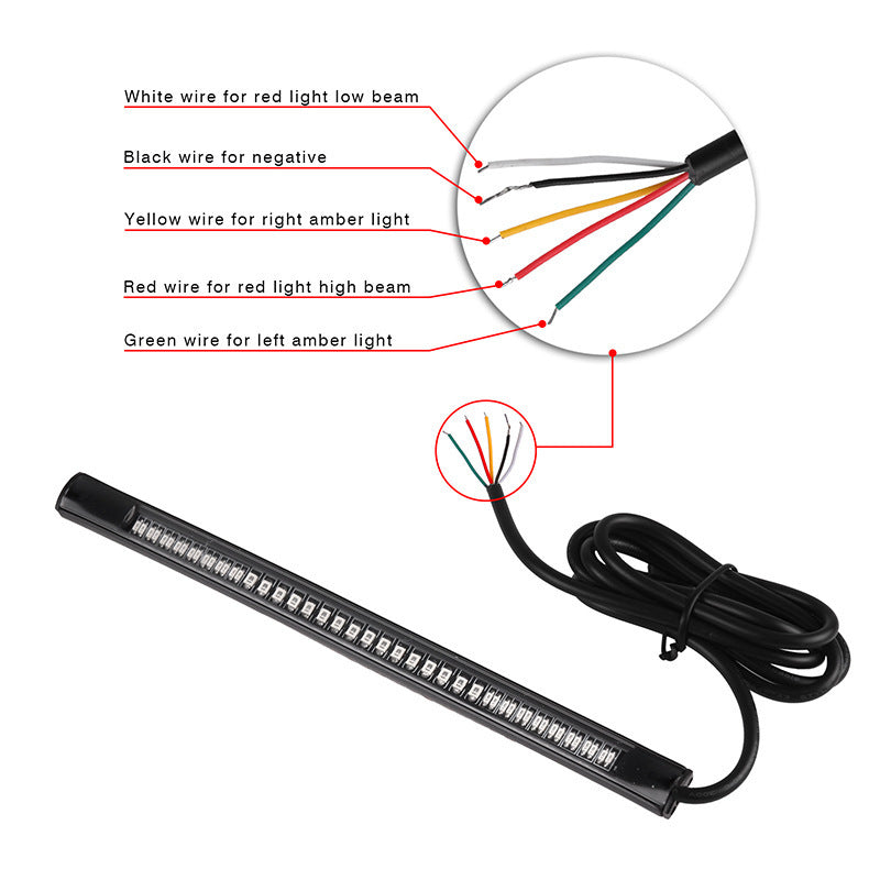 Motorcycle light bar