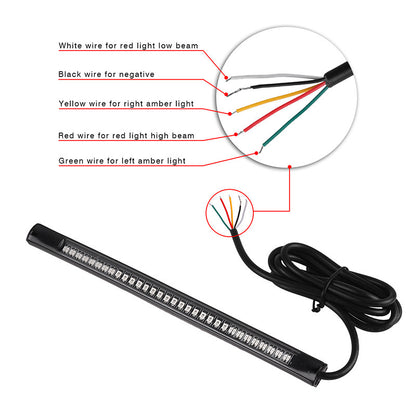 Motorcycle light bar