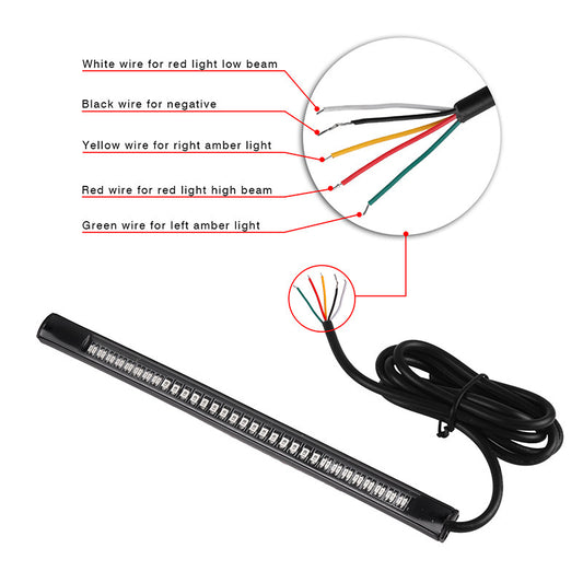 Motorcycle light bar