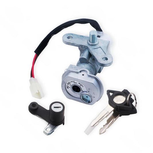 Motorcycle lock full vehicle lock