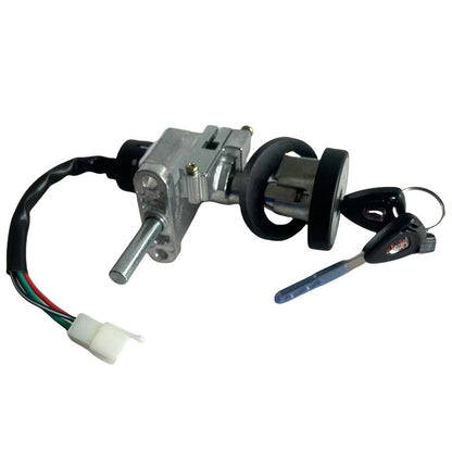 Motorcycle-mounted lock