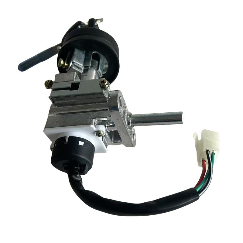 Motorcycle-mounted lock