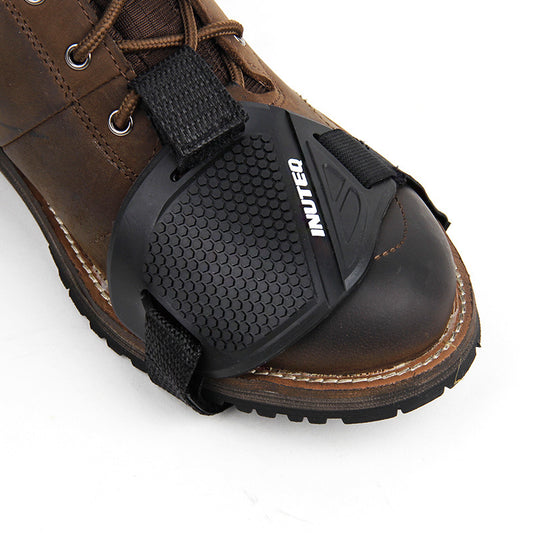 Motorcycle off-road riding shoe padding