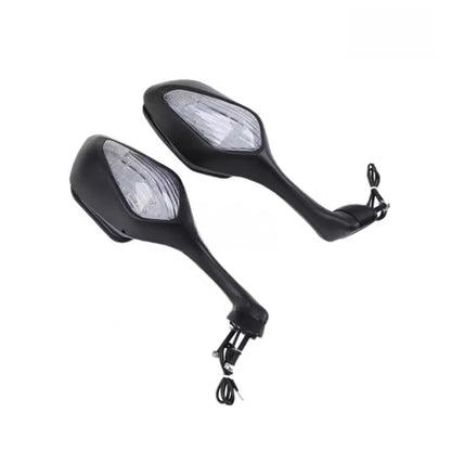 Motorcycle Rear View Mirror with LED Turn Signal