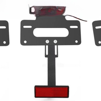 Motorcycle Short Tail License Plate Bracket