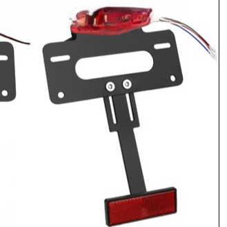 Motorcycle Short Tail License Plate Bracket
