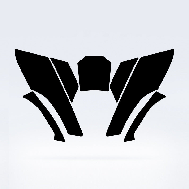 Motorcycle tank pad