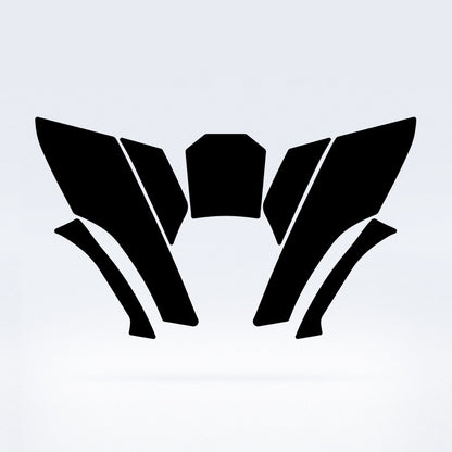 Motorcycle tank pad
