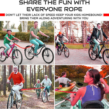 Mountain Bike Tow Rope