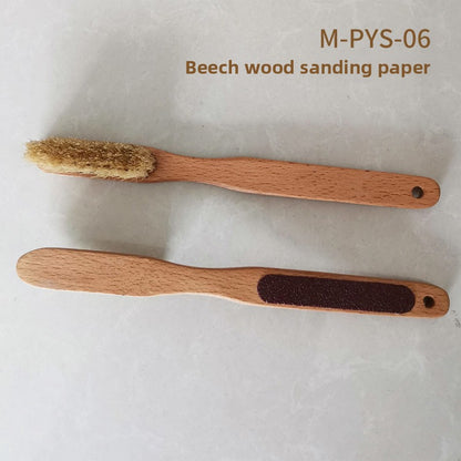 Mountain climbing cleaning brush