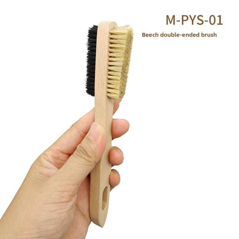 Mountain climbing cleaning brush