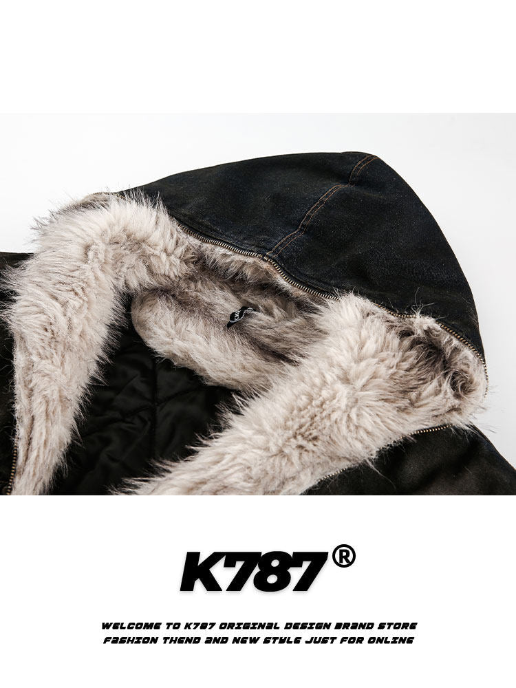 Mountain Eagle Thick Fleece Coat