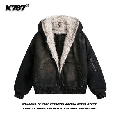 Mountain Eagle Thick Fleece Coat
