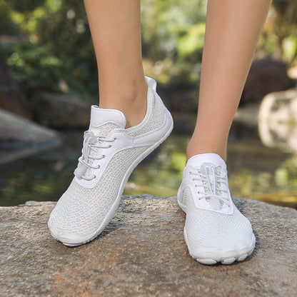Mountaineering hiking and stream-wading shoes