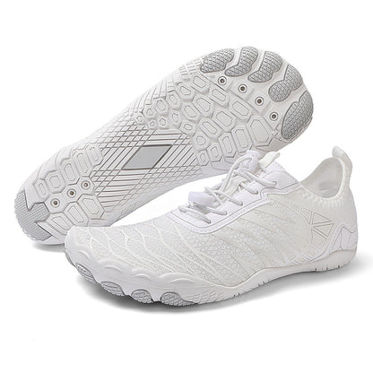 Mountaineering hiking and stream-wading shoes