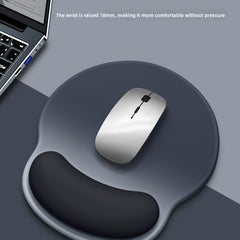 Gradient blue and black mouse pad