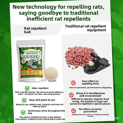 mouse worm avoidance ball