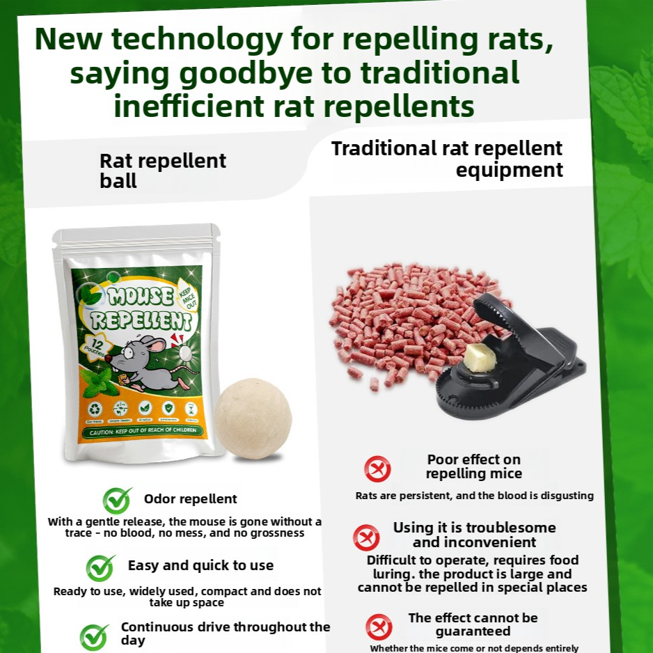 mouse worm avoidance ball