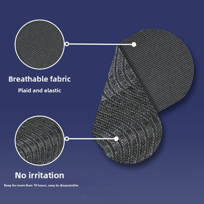 Mouth breathing anti-snoring patch