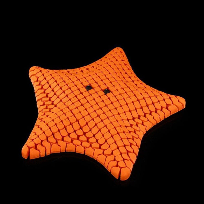 Movable Joint 3D Printed Starfish Decorations
