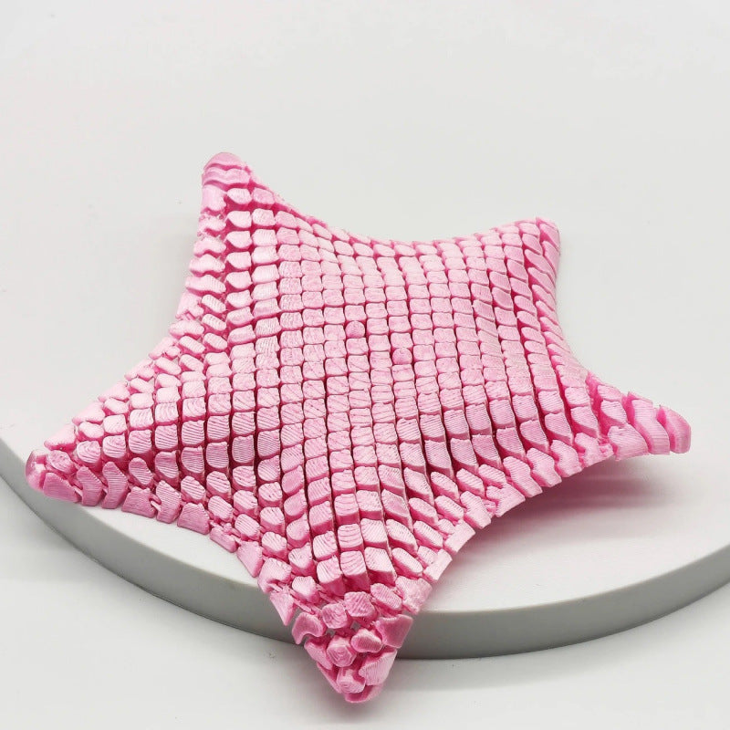 Movable Joint 3D Printed Starfish Decorations