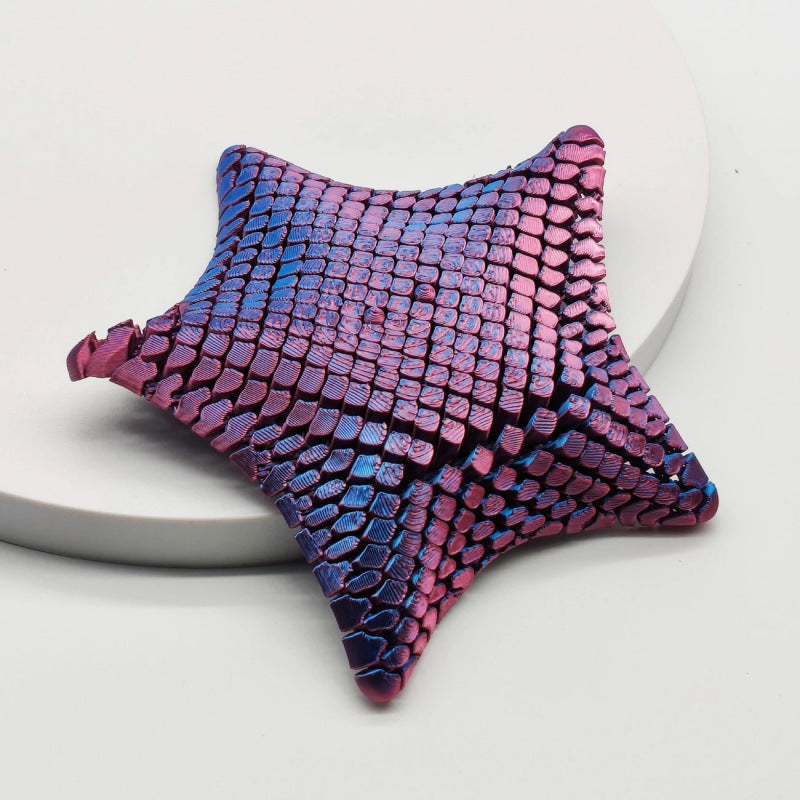 Movable Joint 3D Printed Starfish Decorations