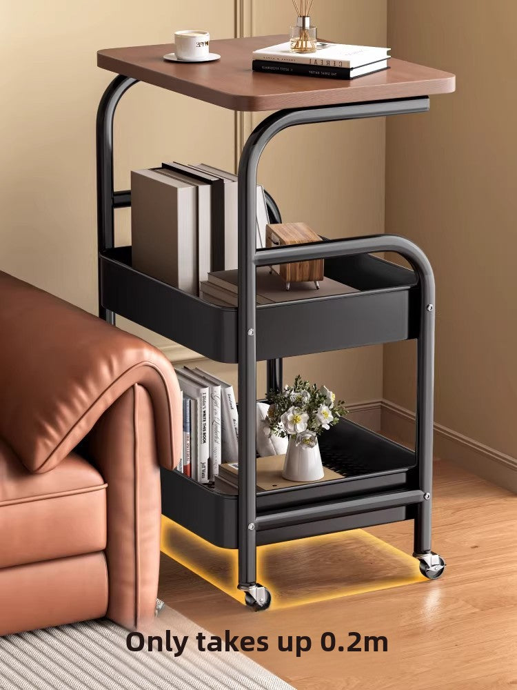 Movable Multi-Tier Storage Cart with Wheels