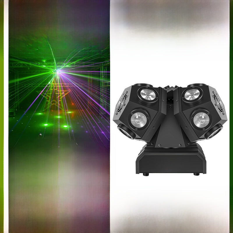 Moving head laser light