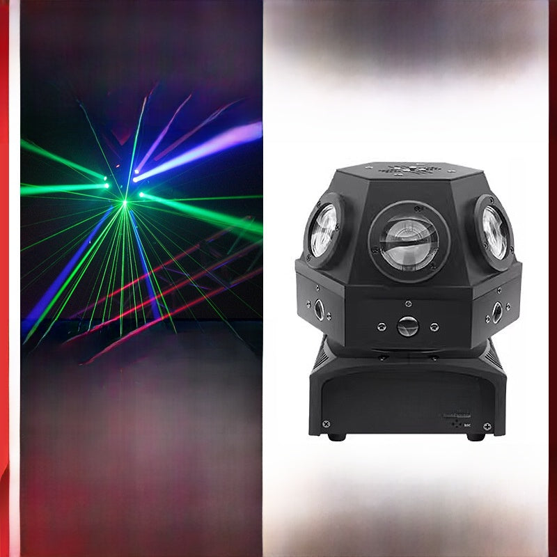 Moving head laser light