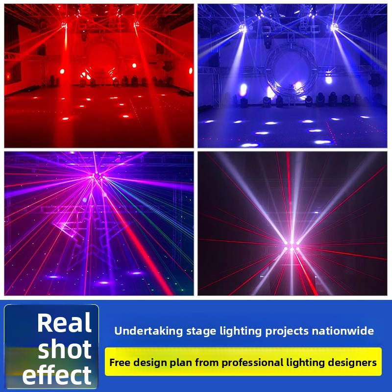 Moving head laser light