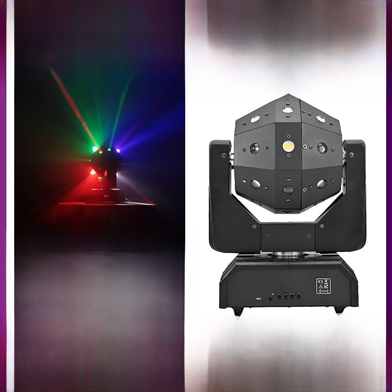 Moving head laser light