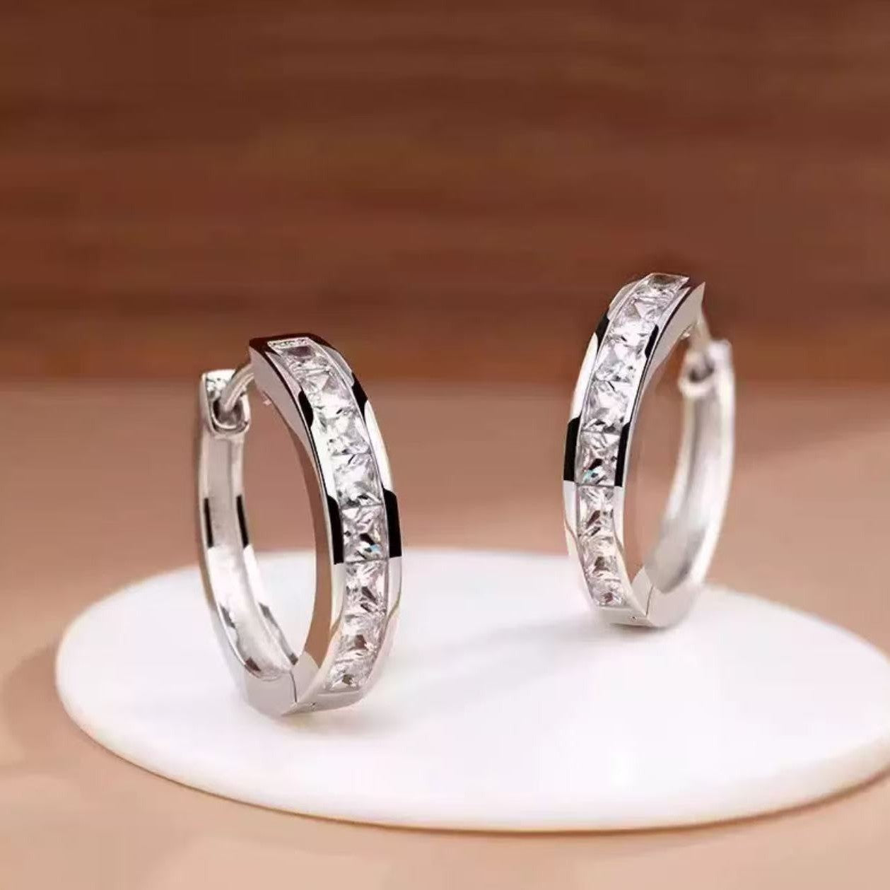 Mozan diamond stud earrings