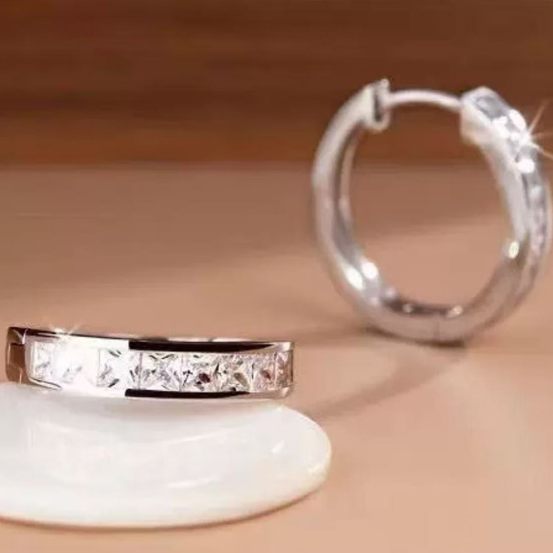 Mozan diamond stud earrings