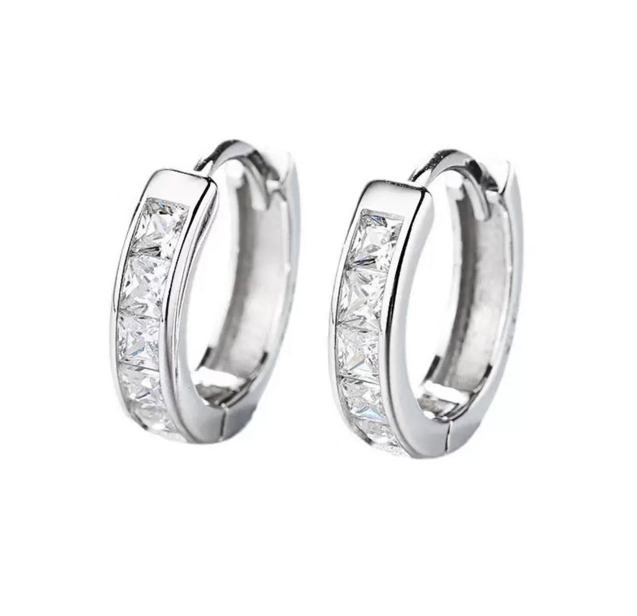 Mozan diamond stud earrings