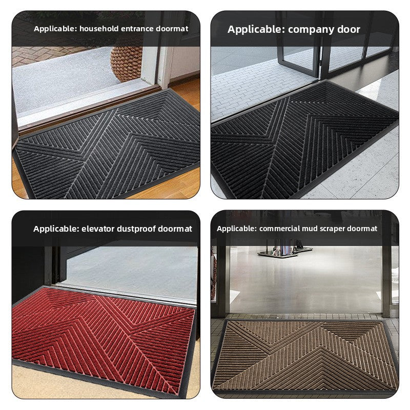 mud-scraping easy-to-maintain household floor MATS