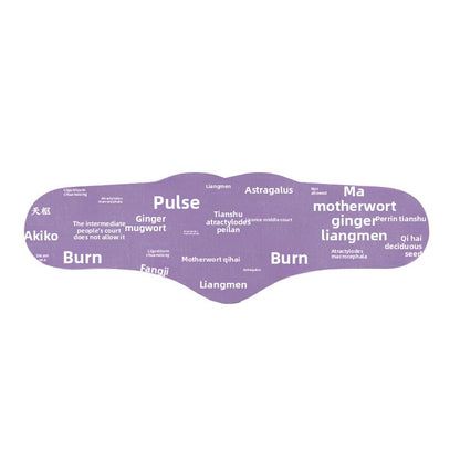 Mugwort Herbal Abdominal Moxibustion Patches