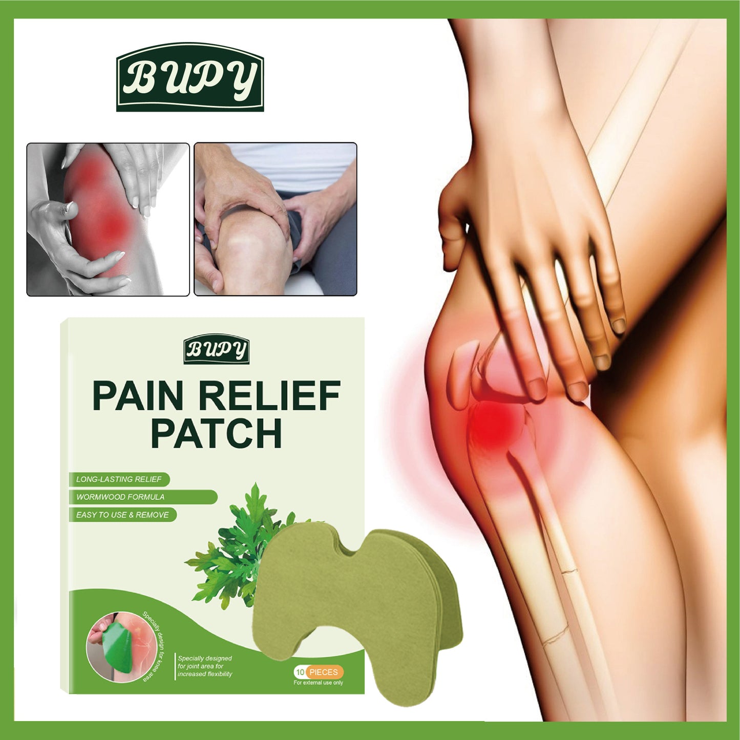 Mugwort Pain Relief Patches