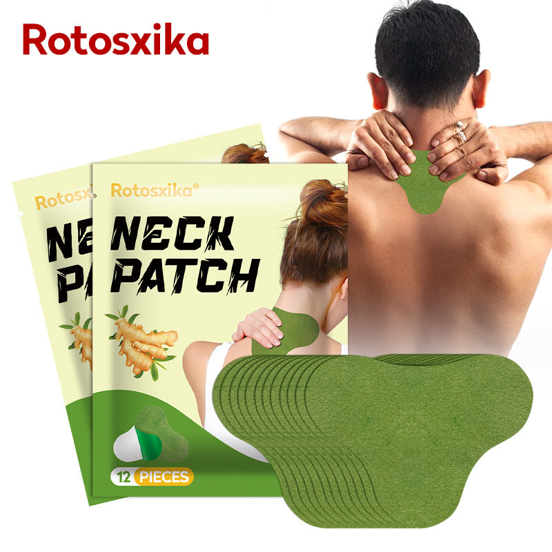 Mugwort shoulder and neck patch