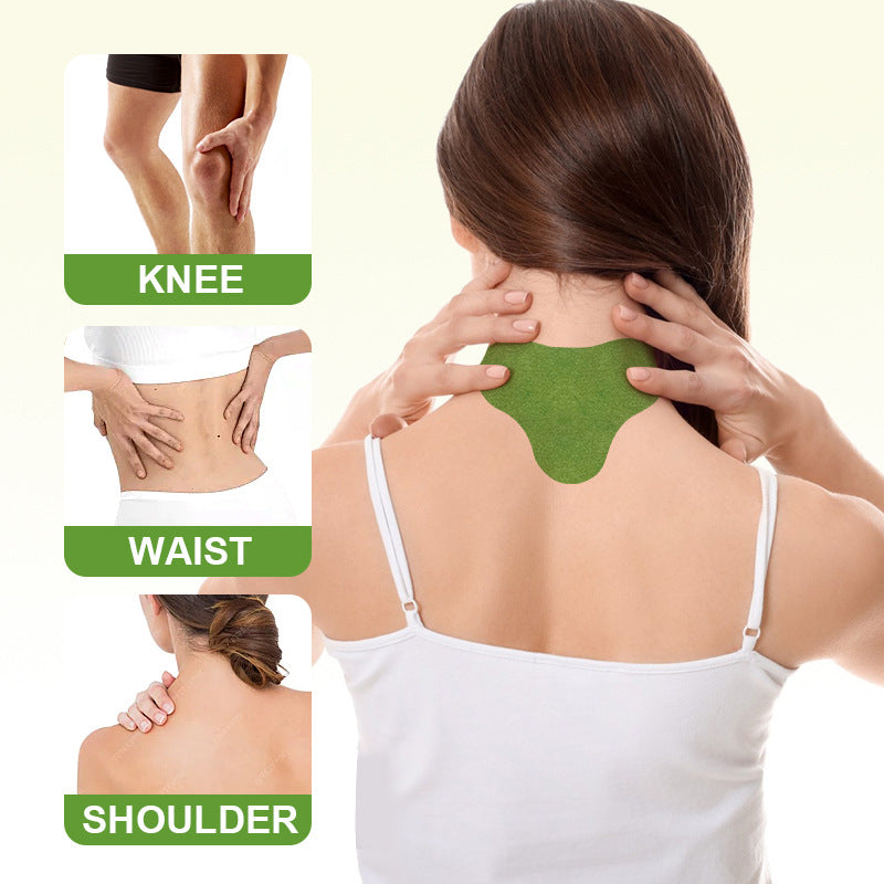 Mugwort shoulder and neck patch