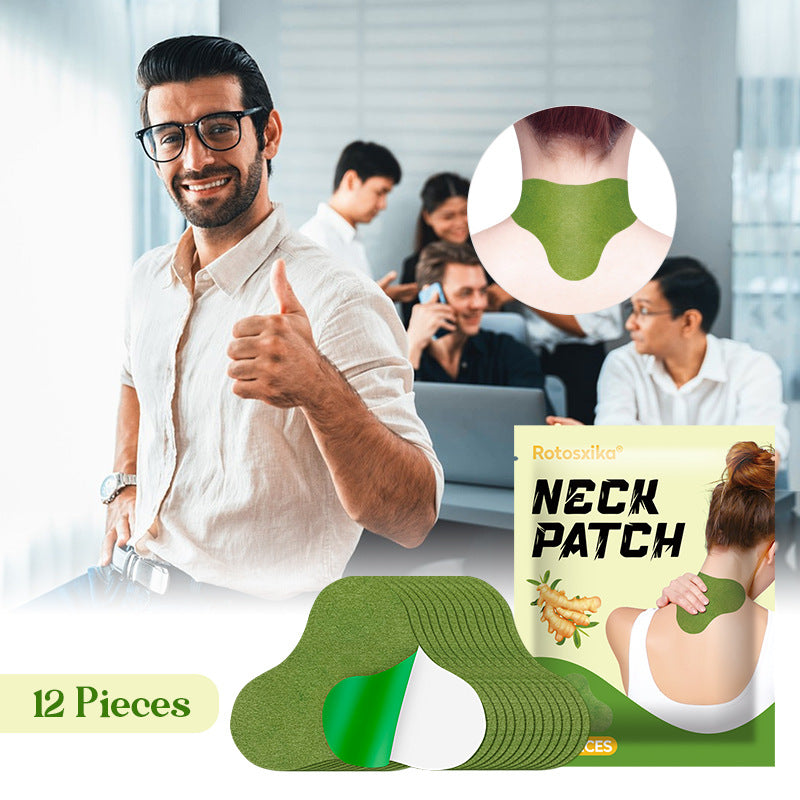 Mugwort shoulder and neck patch