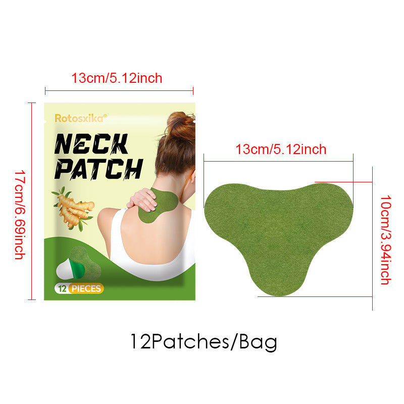 Mugwort shoulder and neck patch