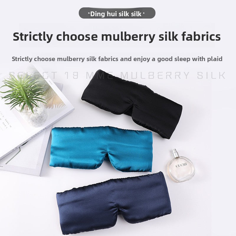 Mulberry silk blackout eye mask