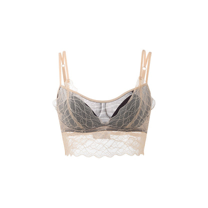 Mulberry Silk Lace Underwear with 3/4 Cup